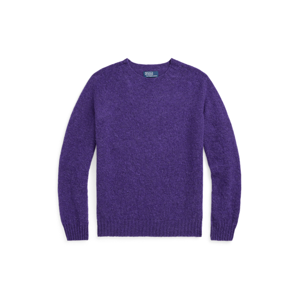 【美品】RRL WOOL CREWNECK LAMBWOOL SWEATER Wool Crewneck Sweater