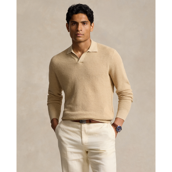 Textured Linen Sweater