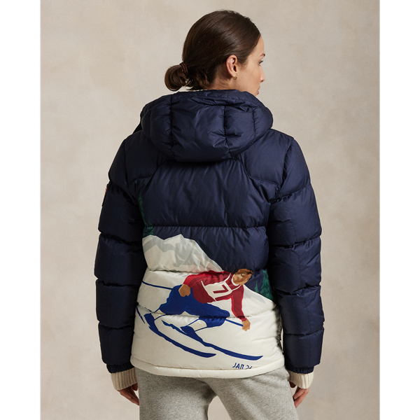 The Gorham Skier Print Down Jacket for Men Ralph Lauren UK