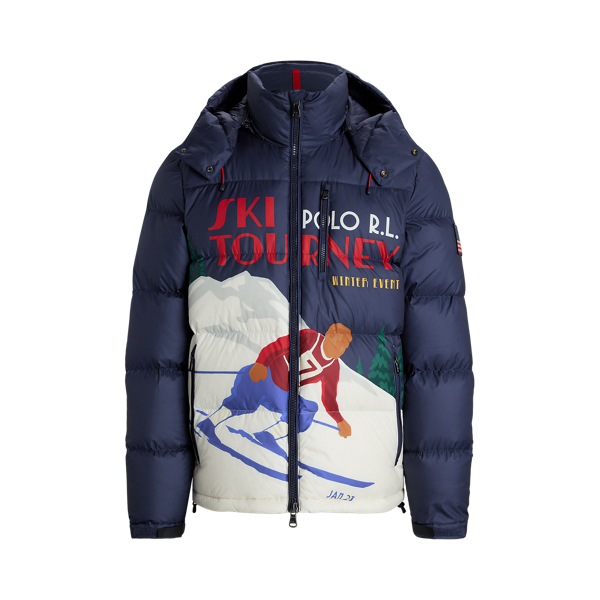 The Gorham Skier Print Down Jacket for Men Ralph Lauren IN