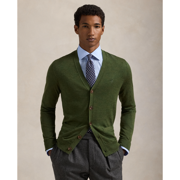 Mens green ralph lauren jumper best sale