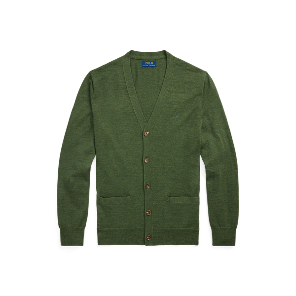 Waschbare Slim-Fit Wollstrickjacke Polo Ralph Lauren in 1