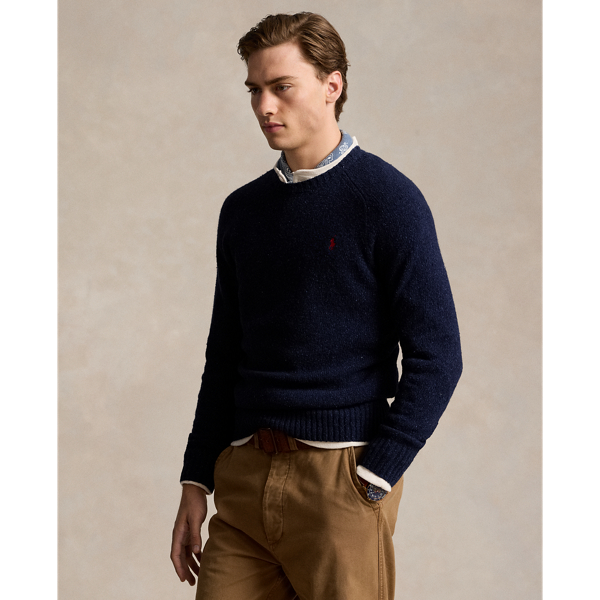 Ralph lauren men's crew neck sweater hotsell