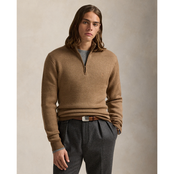 Turtleneck quarter zip sale