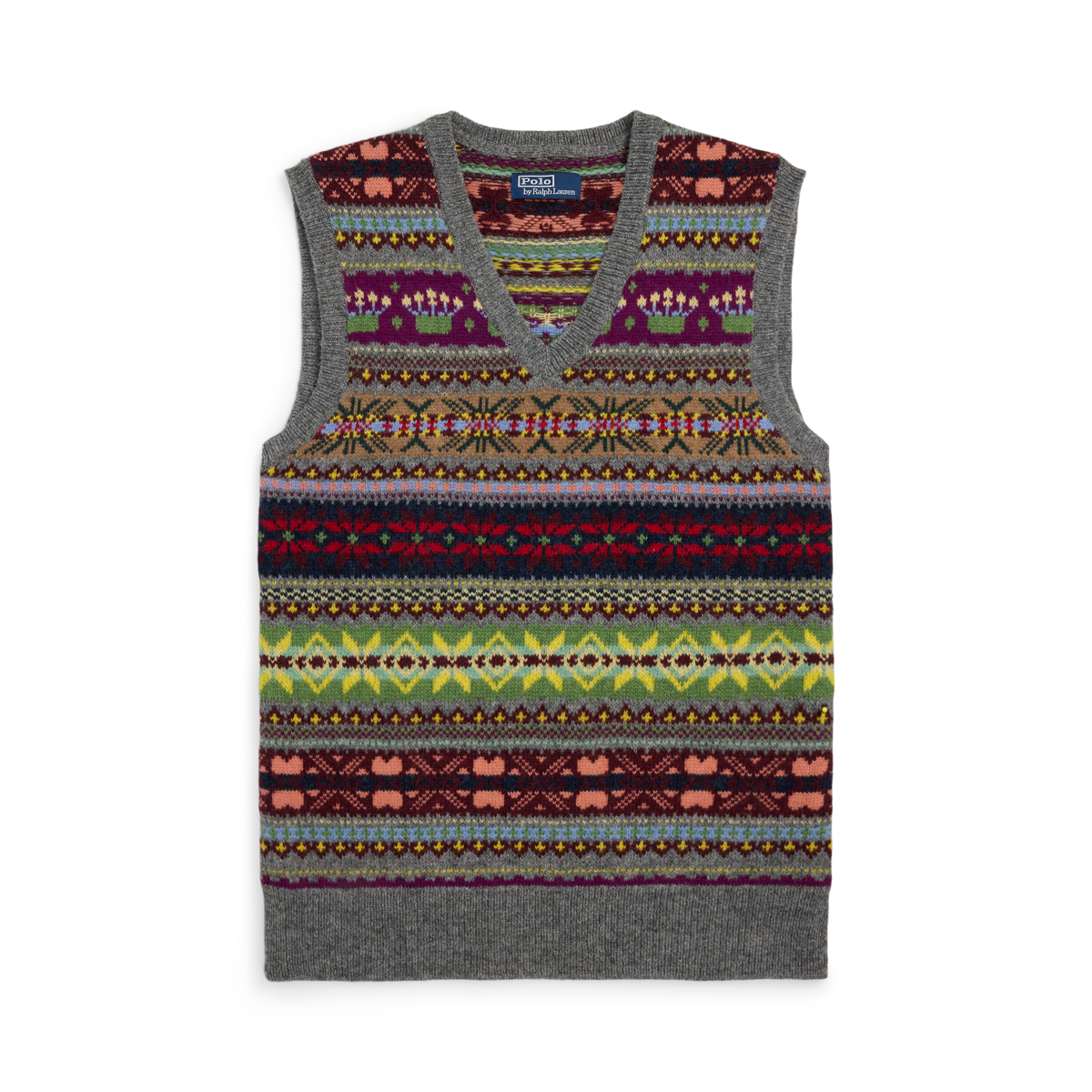 ま*ね様 RRL NATIVE FAIRISLE KNIT VEST RRL NATIVE FAIRISLE KNIT VEST