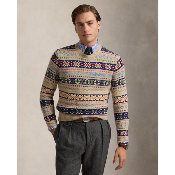 Fair Isle Wool-Blend Sweater