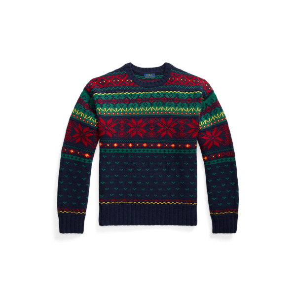 Ralph lauren nordic sweater hotsell