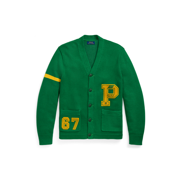 Polo varsity sweater best sale