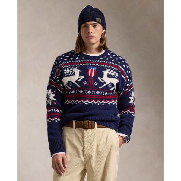 Ralph lauren wooly jumper hotsell