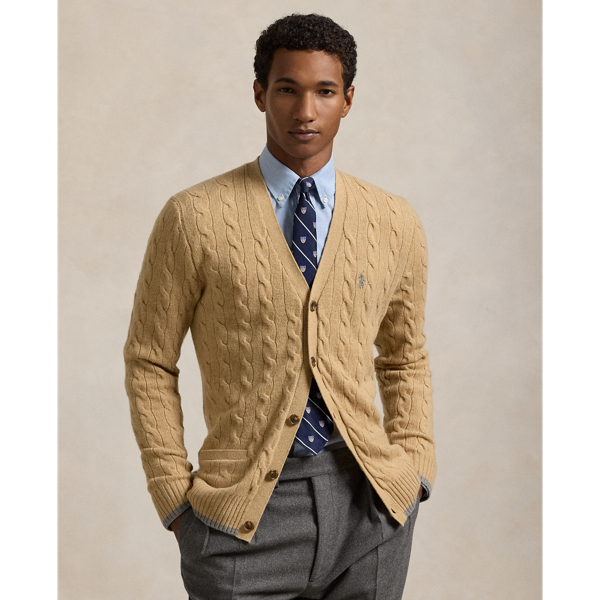 Men s Tan Cardigans Ralph Lauren IE