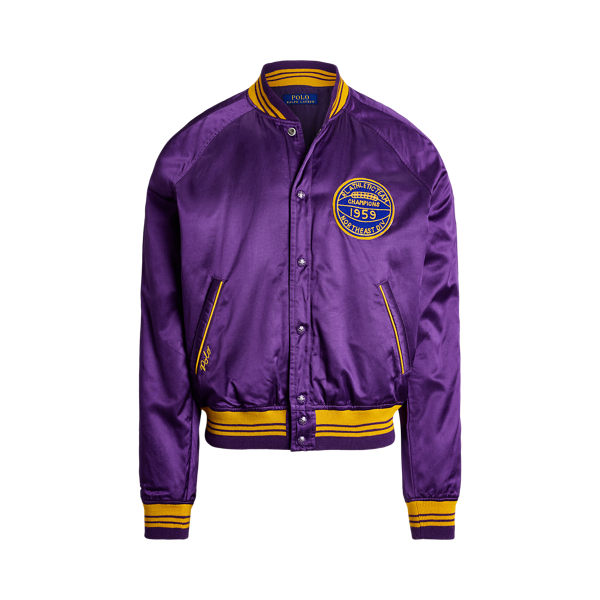 Satin Varsity Inspired Jacket