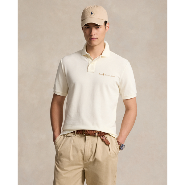 Men s Cream Polo Shirts Ralph Lauren GF