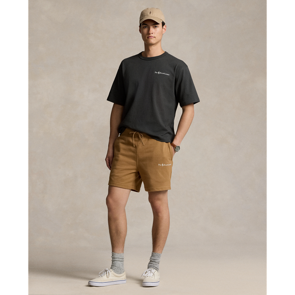 16.5 cm Relaxed Fit Logo Fleece Short