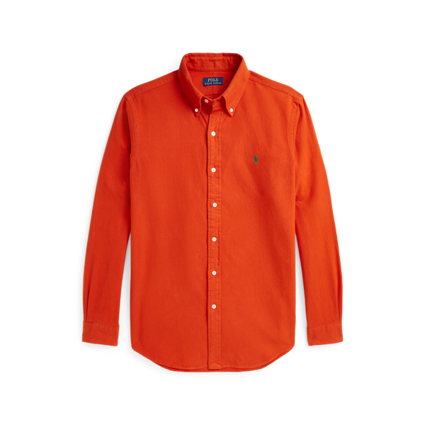 Classic Fit Brushed Flannel Shirt Polo Ralph Lauren 1