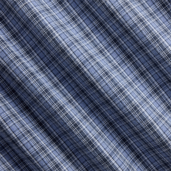 Classic Fit Plaid Brushed Oxford Shirt