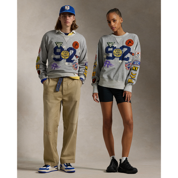 Ralph lauren graphic sweatshirt best sale