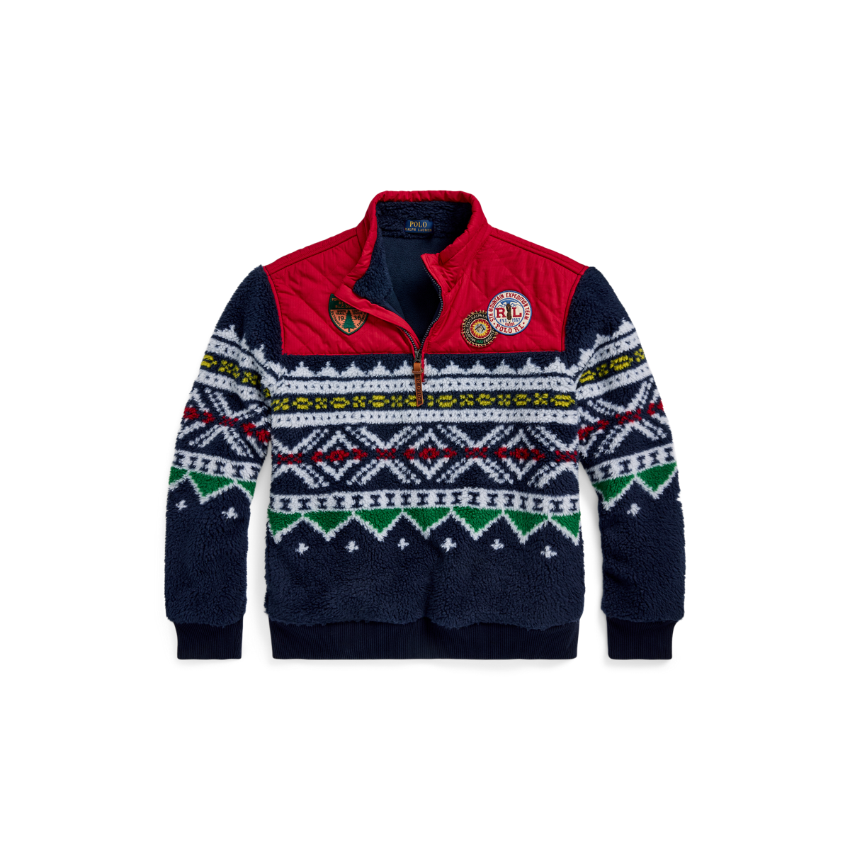 送料関税無料【POLO RALPH LAUREN】PILEFLEECE HYBRIDスウェット s7-AI710950766001_lifestyle?