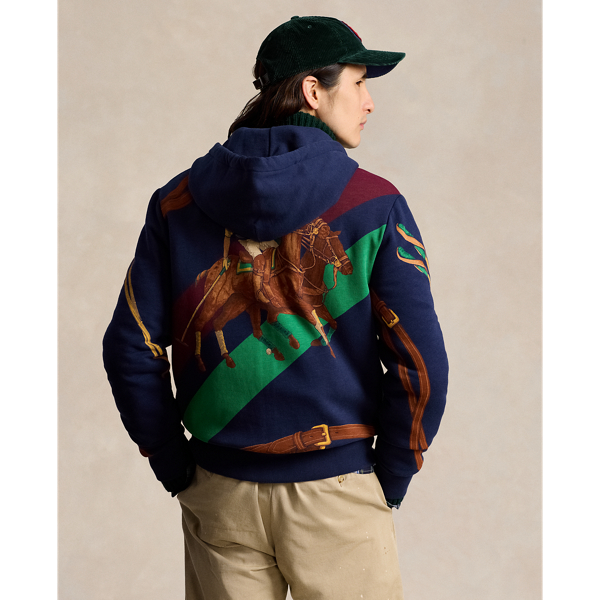 Men POLO RALPH LAUREN store (Graphic RL Riding Academy) Hoodie