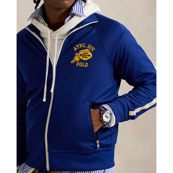 Ralph lauren graphic track jacket best sale