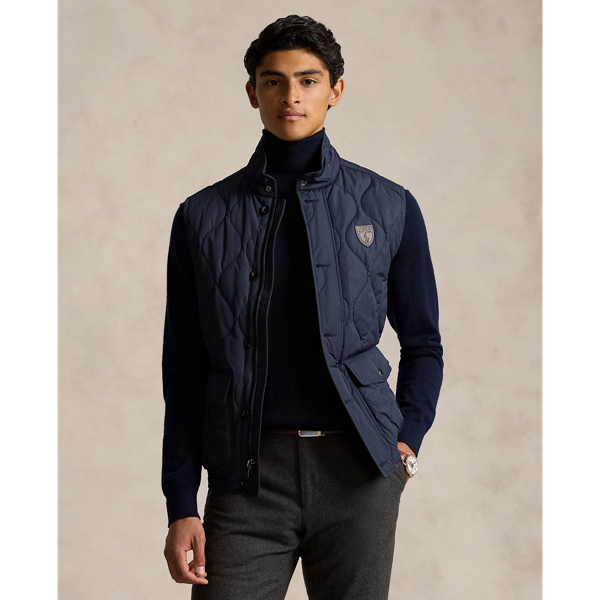 Collection Navy The Eastham Quilted Utility Vest Polo Ralph Lauren 1