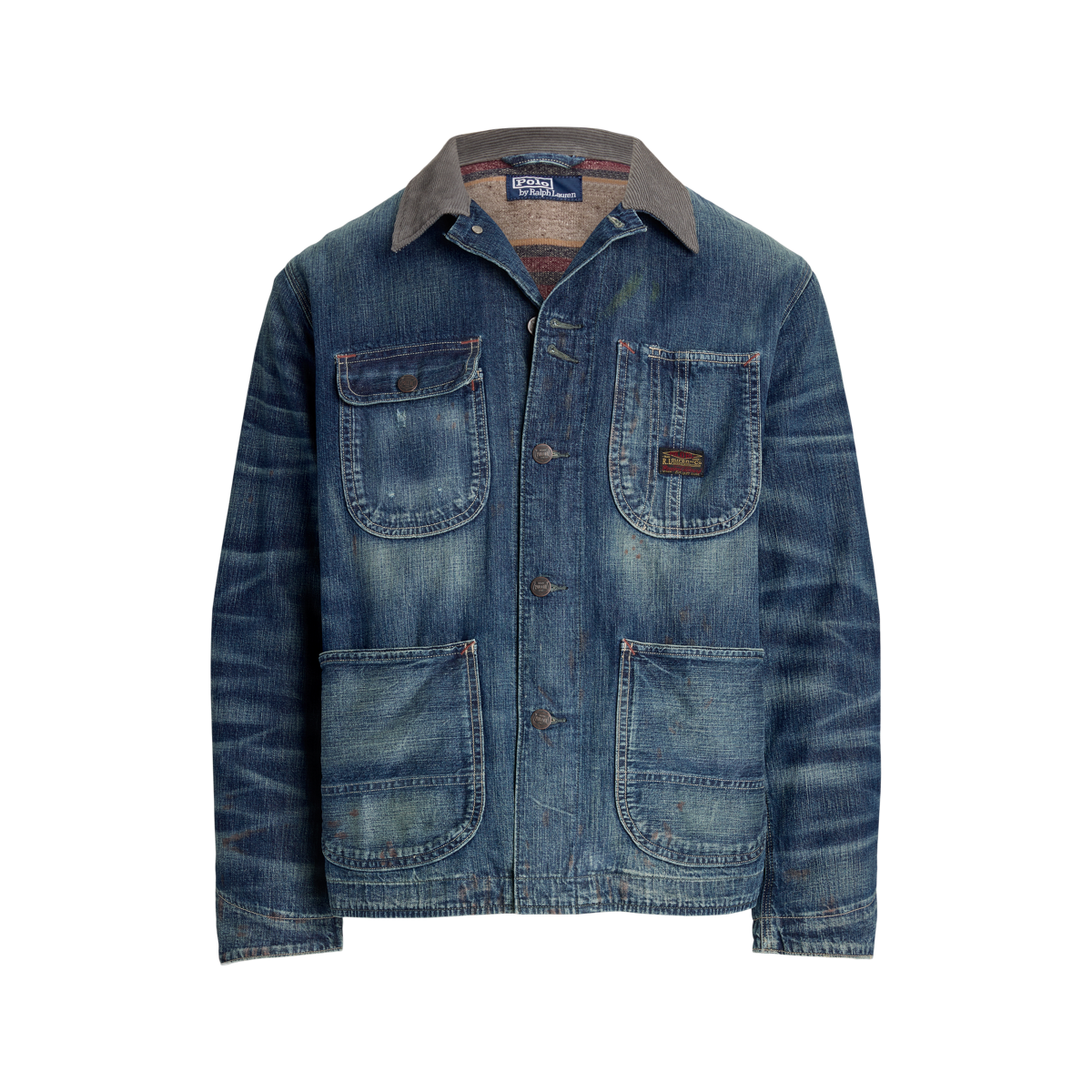 Polo Ralph Lauren Men s Denim Utility Jacket Rainer Size XL
