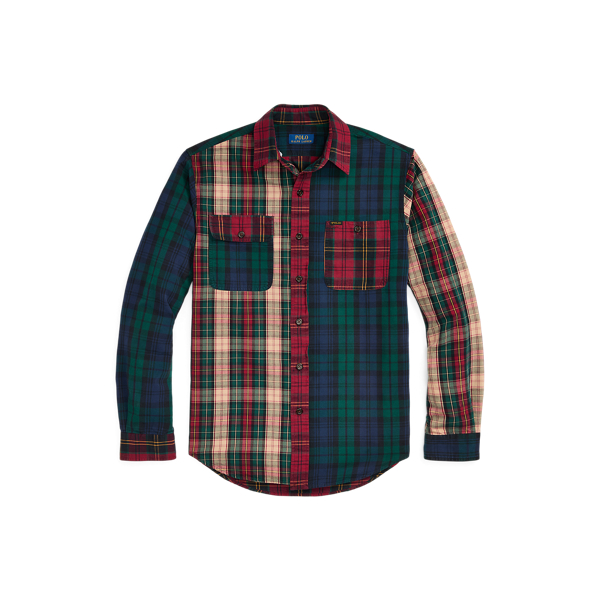 Classic Fit Plaid Oxford Fun Shirt