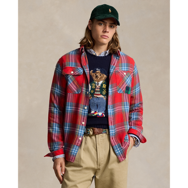 Classic Fit Plaid Flannel Workshirt