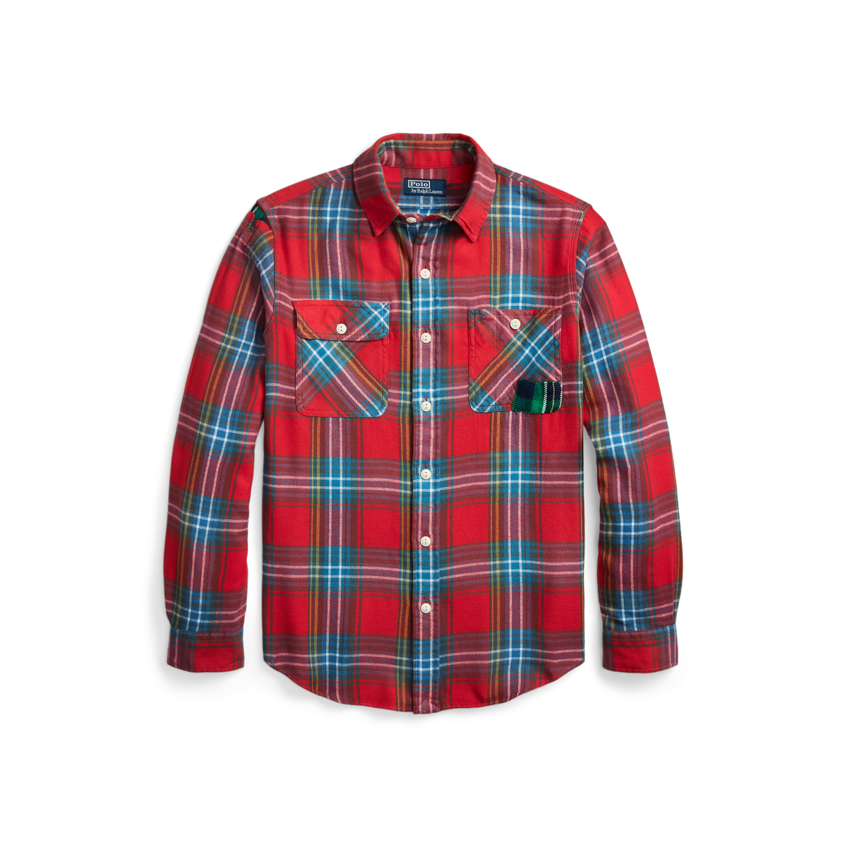 Polo Ralph Lauren Performance Flannel Skiing Bear Shirt store Red XL X-large