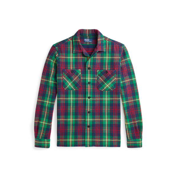 Ralph lauren men's flannel shirts best sale