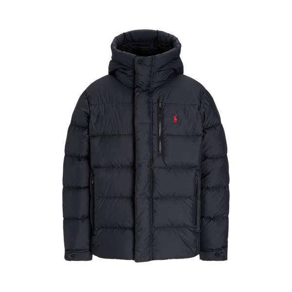 Polo ralph lauren black down jacket hotsell