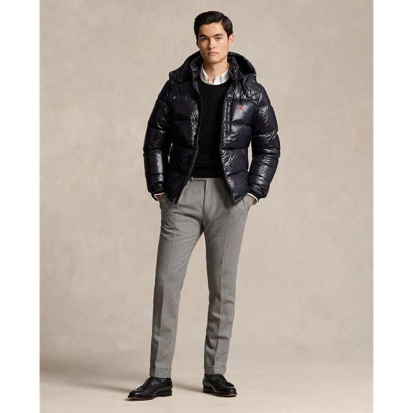 Mens black ralph lauren jacket best sale