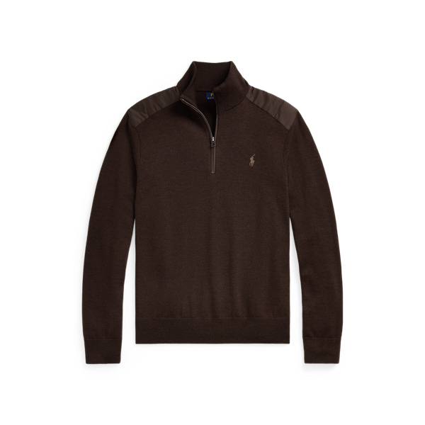 Quarter zip polo ralph lauren best sale