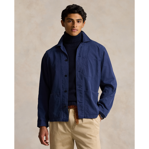 シャツ RALPH LAUREN Twill Overshirt Twill Overshirt for Men | Ralph Lauren® GY
