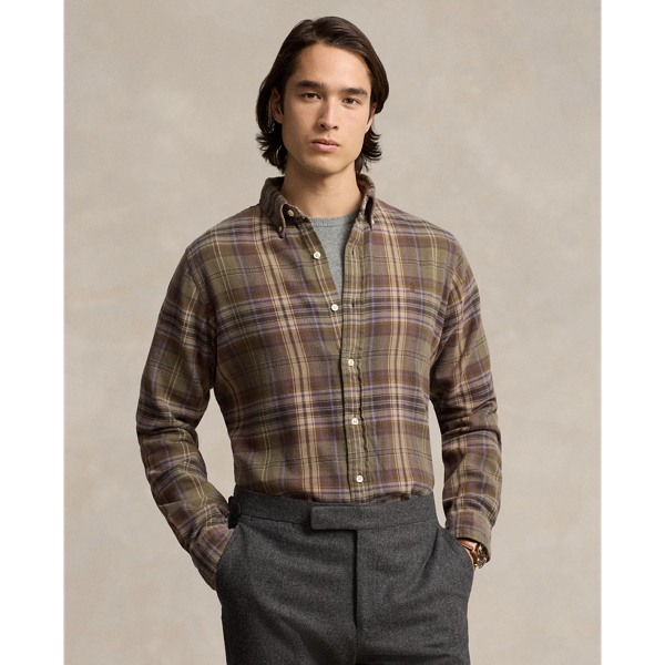 Ralph lauren classic fit plaid shirt on sale