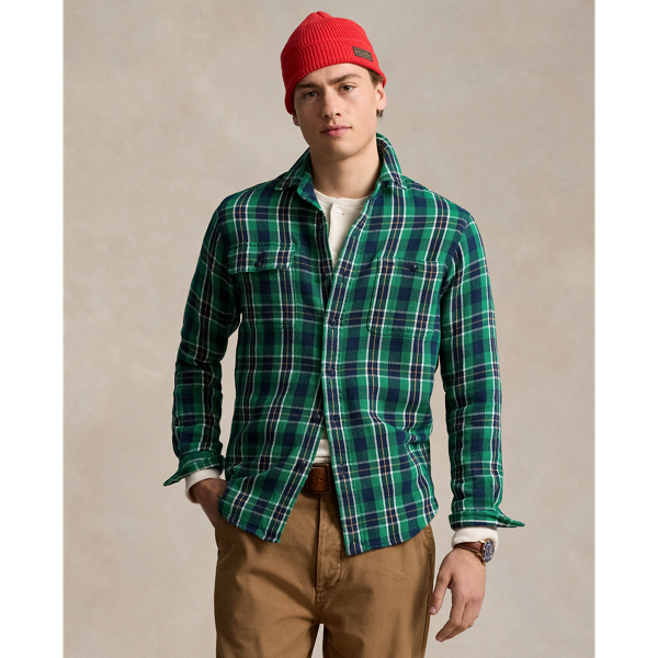 Classic Fit Plaid Flannel Workshirt