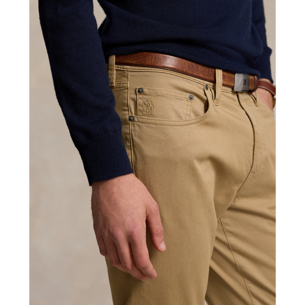 Surplus Khaki Varick Straight Stretch Sateen Trousers Polo Ralph Lauren 6