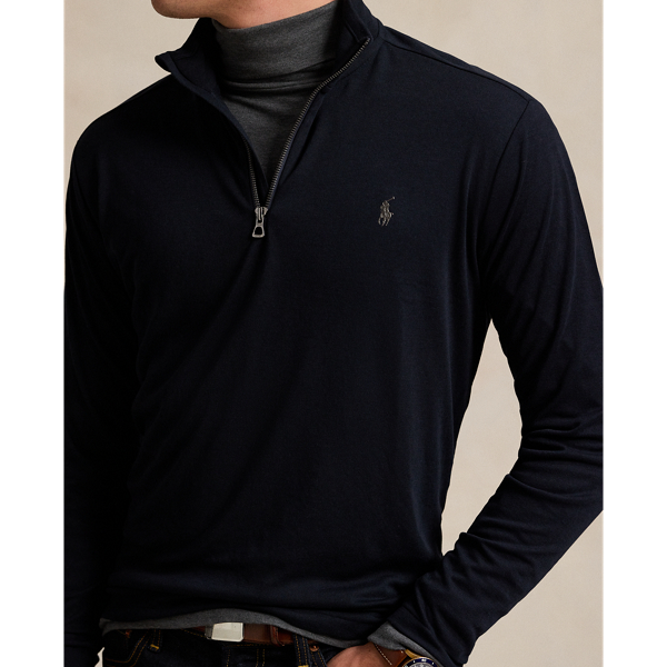 Collection Navy Performance Interlock Pullover Polo Ralph Lauren 6
