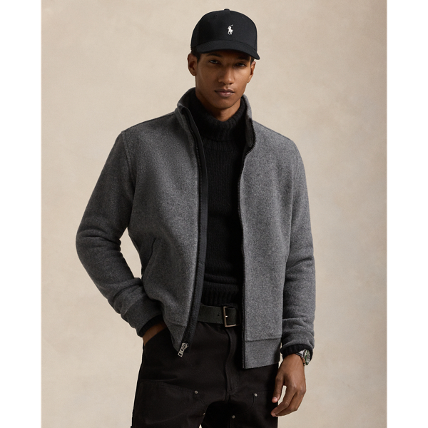 Performance Wool Blend Fleece Jacket