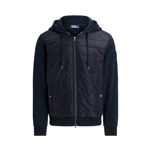 Hooded hybrid jacket sale