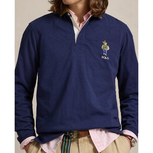 New Ralph Lauren polo classic bottom outlet down long sleeve casual shirt ,rugby shirt.