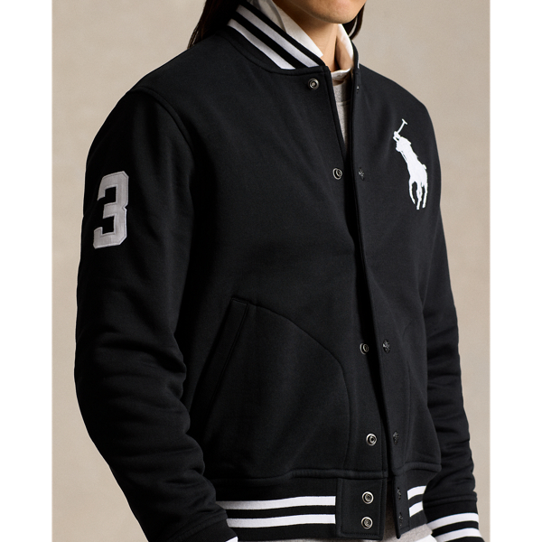 Baseball fleece jacket sale