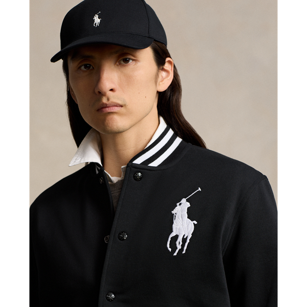 Baseball Fleecejacke mit Big Pony