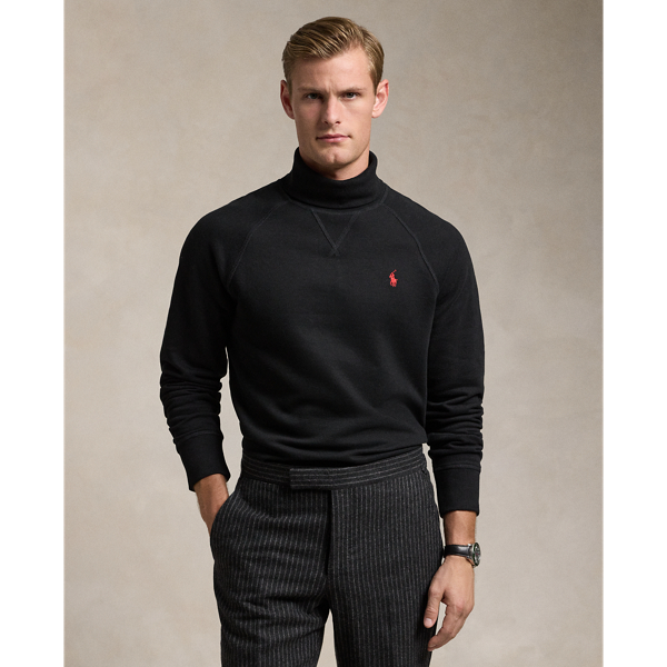 Polo Black The RL Fleece Turtleneck Sweatshirt Polo Ralph Lauren 1