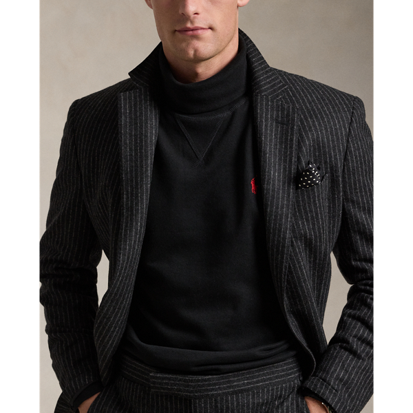 Polo Black The RL Fleece Turtleneck Sweatshirt Polo Ralph Lauren 7