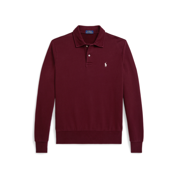 Loopback Fleece Collared Sweatshirt