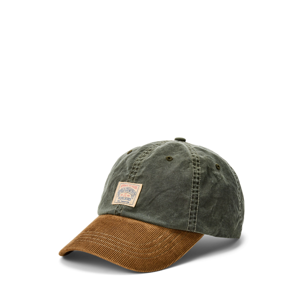 Polo Country Oilcloth Ball Cap for Men Ralph Lauren CH