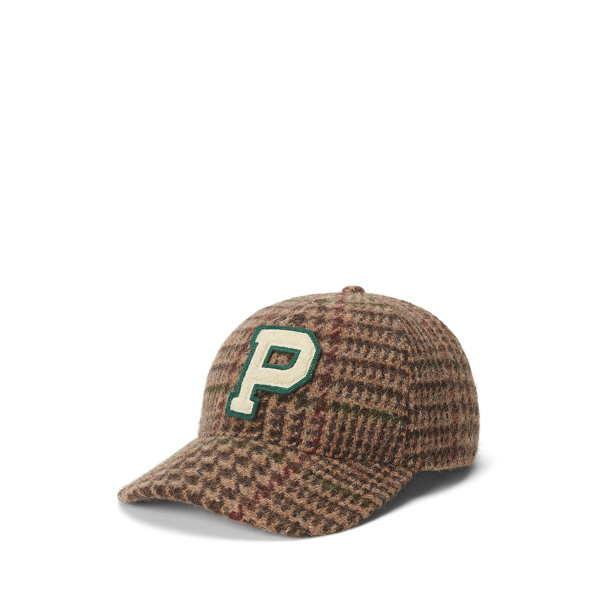 Glen Plaid Tweed Ball Cap