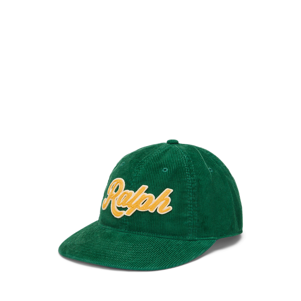 Athletic Green Corduroy Ball Cap Polo Ralph Lauren 1