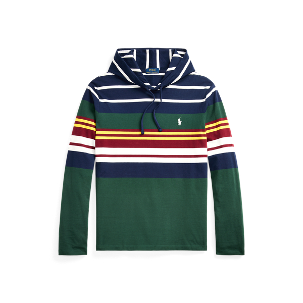 Ralph lauren cotton jersey hooded tee best sale