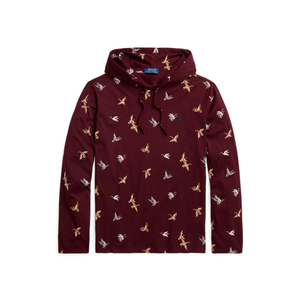 T-shirt &agrave; capuche motif colvert jersey Polo Ralph Lauren en 1